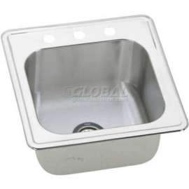 Elkay ESE2020101, Gourmet Elite By Elkay Sink, 20"L X 20"W X 10-1/8"D