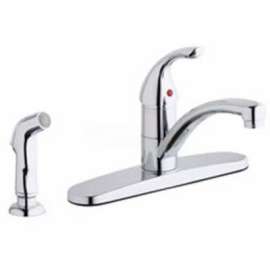 Elkay LK1001CR, Everyday Kitchen Faucet, 2 Hole Drillings