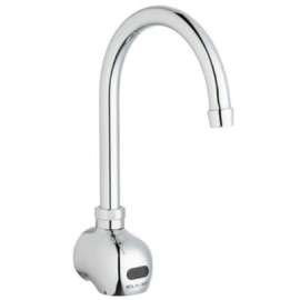 Elkay LKB722C Commercial Sensor Operated Battery Powered Wall Mount Faucet, Chrome