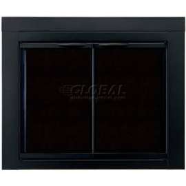 Pleasant Hearth Alpine Fireplace Glass Door Black AN-1011 37-1/2"L x 33"H