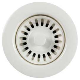 Houzer 190-9261 3-1/2" White Basket Strainer