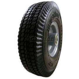 Marathon 33102 8x2 Flat Free Sawtooth Tread - 2.375" Centered Hub - 1/2" Bearings