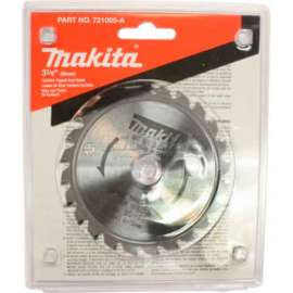 Makita Carbide Blade, 721005-A, 3-3/8", 24T