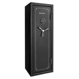 Barska FV-1000 Fire Safe Vault With Electronic Lock AX12216 40-Min Fire Rated 20"x18"x59-1/16" Black