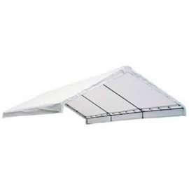 ShelterLogic, 20169, Canopy White Replacement Cover for 2" Frame FR Rated 18 ft. x 30 ft.