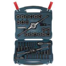 BOSCH Tap & Die Set, B44718, Black Oxide, 40-Piece