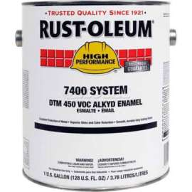 Rust-Oleum V7500 450 VOC DTM Alkyd Enamel, High Gloss Black 5 Gallon Pail - 634300