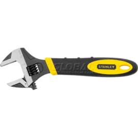 Stanley 90-948 Bi-Material Adjustable Wrench, 8" Long