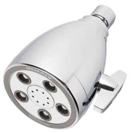Speakman Anystream Hotel 5-Jet 3-1/2" Dia. Shower Head, Polished Chrome Finish, 2.5 GPM
