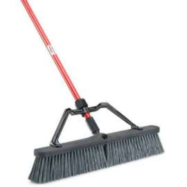 Libman Commercial 24" Rough Sweep - Red Brace Handle - 825