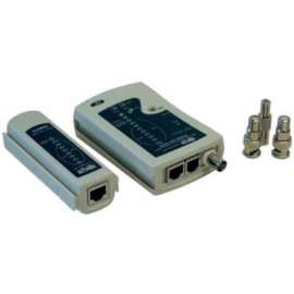Tripp Lite Network Cable Tester (Cat5e/Cat6/coax,Phone) RJ45(F)/RJ11(F)