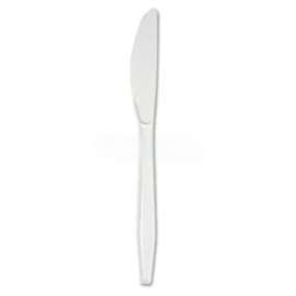 Boardwalk BWKKNIFECT, Knives, Polystyrene, White, 1000/Carton