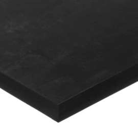 EPDM Rubber Sheet, High Temperature, 12"L x 12"W x 1/8" Thick, 60A, Black
