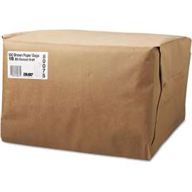 17" H x 12"W x 7"D 52 lb 1/6 Bbl Durocon Kraft Brown Grocery Paper Bag, 500 Bags