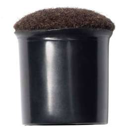 NPS - Black Felt Floor Glides for Music Chair (Pack of 25)
