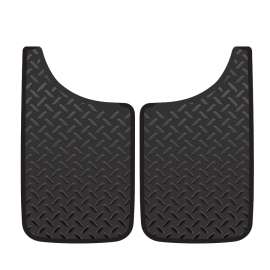 MUD GUARD DIAMOND PLATE 11X19