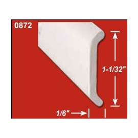 NON FLAT TRIM MILL 8' EA