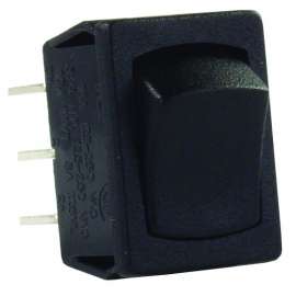 MINI-12V DBL P ON/O0W BK