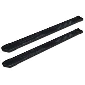 6' BLACK ALUMINUM RUNNING BOARDS