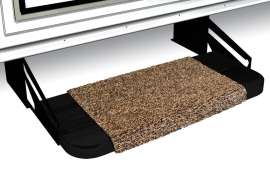 WRAP STEP RUG BROWN