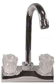 4' BAR FAUCET CHROME