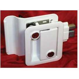 TRAVEL TRAILER LOCK WHITE