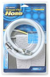 SHOWER HOSE WHITE 60'