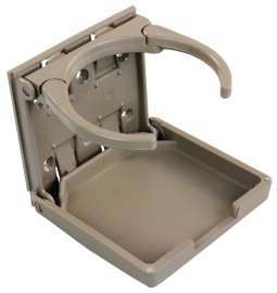 ADJUSTABLE CUP HLDR TAN