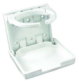 ADJUSTABLE CUP HLDR WHT