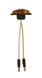 CLR/MKR YELLOW LED MIC