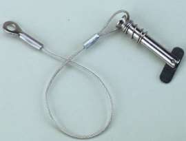 CLEVIS PIN W/LANYARD