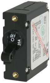 CIRCUIT BREAKER AA1TOGGLE 20A BLK