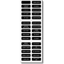 LABEL KIT DC PANEL EXTENDED