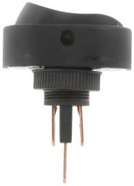 ROCKER OBLG LED BLK/BLUE