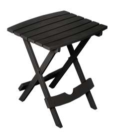 QUIK-FOLD SIDE TABLE - BLACK