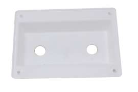 WHITE FAUCET BEZEL