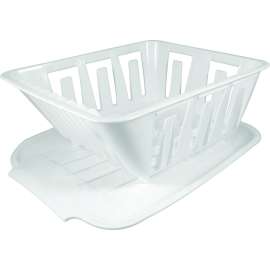 MINI DISH DRAINER SET-WHT
