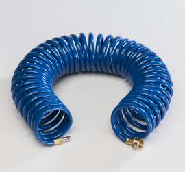15' COILED BLU EXT HOSE