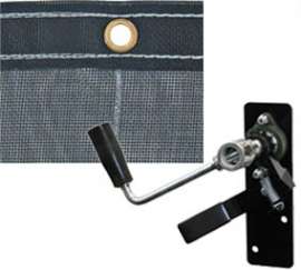 TARP ROLLER KIT DUMP BLK