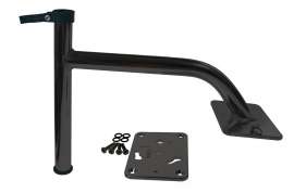 3 INCH BOW BLACK POWDER COAT