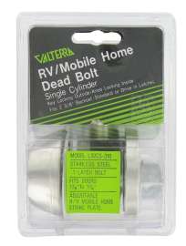 DEADBOLT SGL. CYL. 1'