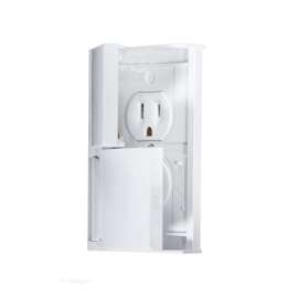 WEATHERPROOF DUAL OUTLET-