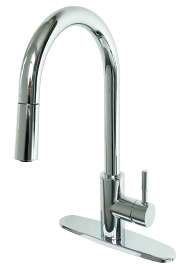 METAL KITCHEN PULLDOWN FAUCET BULL