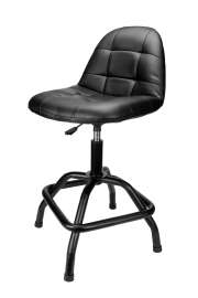 HIGH BACK PNEUMATIC SHOP STOOL