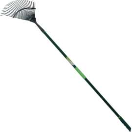 22T Fiberglass Leaf Rake with Cushion Grip