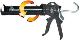 Graphite Quart Professional Caulking Gun
