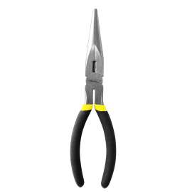 8"L Polished Carbon Steel Long Nose Pliers
