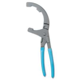 Oil Filter/PVC Plier, Curved Jaw, 9 in Long