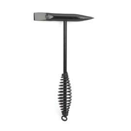Chipping Hammer, 11 in, Flat/Pointed Head, Steel Handle