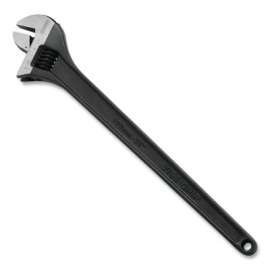 Adjustable Wrenches, 24 in, 2 4/5 in Max Opening
